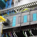 Sterownik PLC + Moduł wejść i wyjść analogowych + moduł wejść temperaturowych